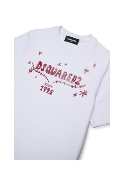 T-shirt con logo DSQUARED2 JUNIOR | DQ3445 D0AJ1DQ100